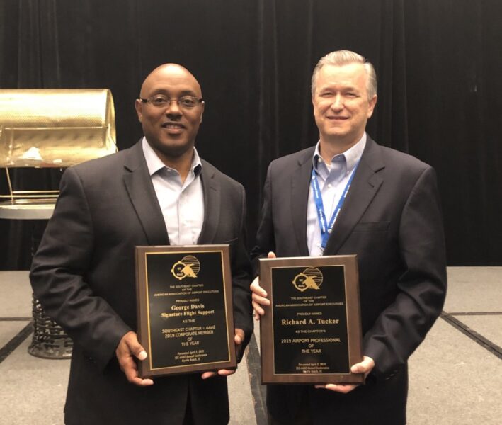 George Davis and Richard Tucker 2019 AAAE Awards